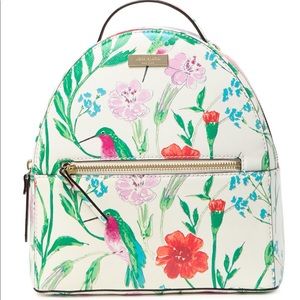 Kate Spade Hummingbird Floral Backpack